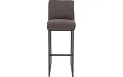 Goossens excellent barkruk tom bruin leer - 8215151-01