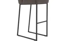 Goossens excellent barkruk tom bruin leer - 8215151-01