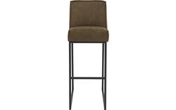 Goossens excellent barkruk tom groen micro leer - 8215153-01