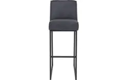 Goossens excellent barkruk tom blauw micro leer - 8215155-01
