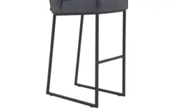 Goossens excellent barkruk tom blauw micro leer - 8215155-01