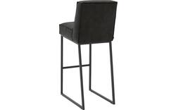 Goossens excellent barkruk tom grijs micro leer - 8215156-02