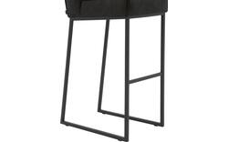 Goossens excellent barkruk tom grijs micro leer - 8215156-01
