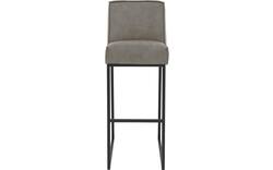 Goossens excellent barkruk tom grijs micro leer - 8215157-01