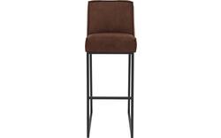 Goossens excellent barkruk tom bruin micro leer - 8215158-01