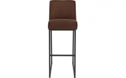 Goossens excellent barkruk tom bruin micro leer - 8215158-01