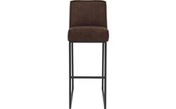 Goossens excellent barkruk tom bruin micro leer - 8215159-01