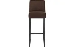 Goossens excellent barkruk tom bruin micro leer - 8215159-01