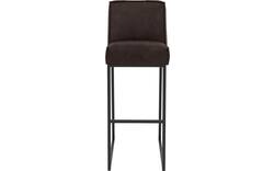 Goossens excellent barkruk tom bruin micro leer - 8215160-01