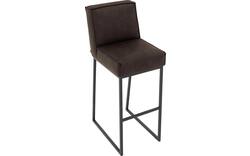 Goossens excellent barkruk tom bruin micro leer - 8215160-01