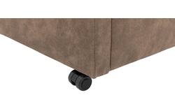 Goossens eetkamerstoel leen bruin microvezel - 8215367-02
