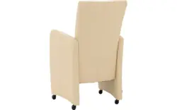 Goossens excellent eetkamerstoel riva beige leer - 8215372-02