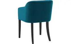 Goossens eetkamerstoel peda blauw stof - 8215380-01