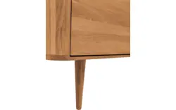 Goossens dressoir bjarte blank eiken - 8215668-01