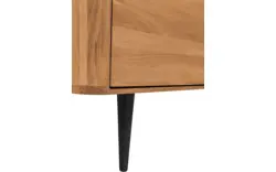 Goossens dressoir bjarte blank eiken - 8215669-01