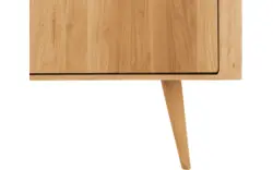 Goossens opbergkast bjarte blank eiken - 8215710-01