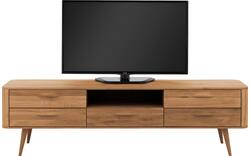 Goossens tv meubel bjarte blank eiken - 8215727-02