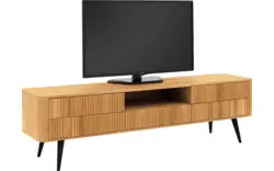 Goossens tv meubel seppe blank eiken - 8215876-01
