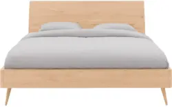 Goossens excellent bedframe dodge blank eiken - 8215951-01