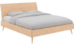 Goossens excellent bedframe dodge blank eiken - 8215951-02
