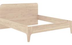 Goossens excellent bedframe curve wit eiken - 8217810-05