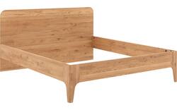 Goossens excellent bedframe curve blank eiken - 8217812-05