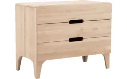 Goossens excellent ladekast curve wit eiken - 8217816-01