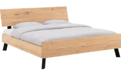 Goossens bedframe mud blank eiken - 8217826-01