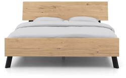 Goossens bedframe mud blank eiken - 8217826-02-A