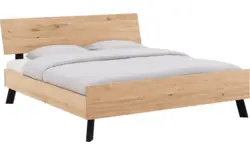 Goossens bedframe mud onbewerkt eiken - 8217827-01