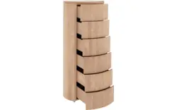 Goossens excellent ladekast donna wit eiken - 8217837-02