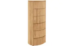 Goossens excellent ladekast donna blank eiken - 8217839-02