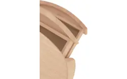 Goossens excellent nachtkastje donna wit eiken - 8217844-02
