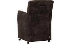 Goossens eetkamerstoel oliver grijs microvezel - 8217926-02