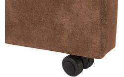 Goossens eetkamerstoel oliver bruin microvezel - 8217942-01