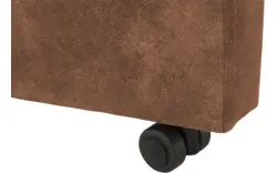 Goossens eetkamerstoel oliver bruin microvezel - 8217942-01