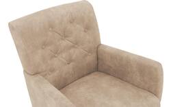 Goossens eetkamerstoel oliver beige microvezel - 8217946-01