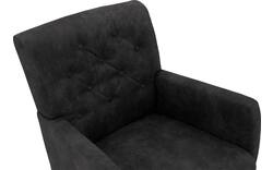 Goossens eetkamerstoel oliver grijs microvezel - 8217947-01