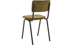 Goossens eetkamerstoel chaplin groen stof - 8219148-04