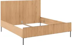 Goossens bedframe capelli blank eiken - 8219215-01