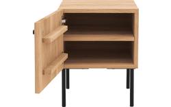 Goossens nachtkastje capelli blank eiken - 8219219-01