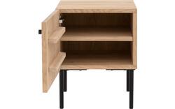 Goossens nachtkastje capelli wit eiken - 8219221-01