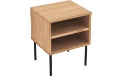 Goossens nachtkastje capelli blank eiken - 8219224-01