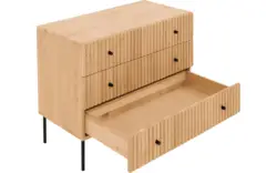 Goossens ladekast capelli blank eiken - 8219236-02