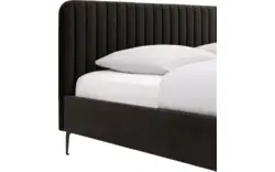Goossens bedframe attent bruin stof - 8219241-02