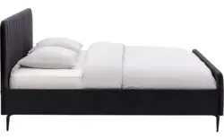 Goossens bedframe attent grijs stof - 8219248-02-A