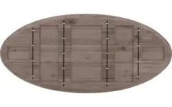 Goossens excellent eettafel gs 1302 donker bruin eiken - 8219381-02-A