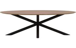 Goossens excellent eettafel gs 1302 blank eiken - 8219386-02