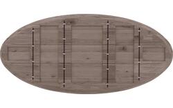 Goossens excellent eettafel gs 1302 donker bruin eiken - 8219464-02-A