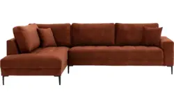 Goossens hoeksalon coco bruin stof - 8219559-01